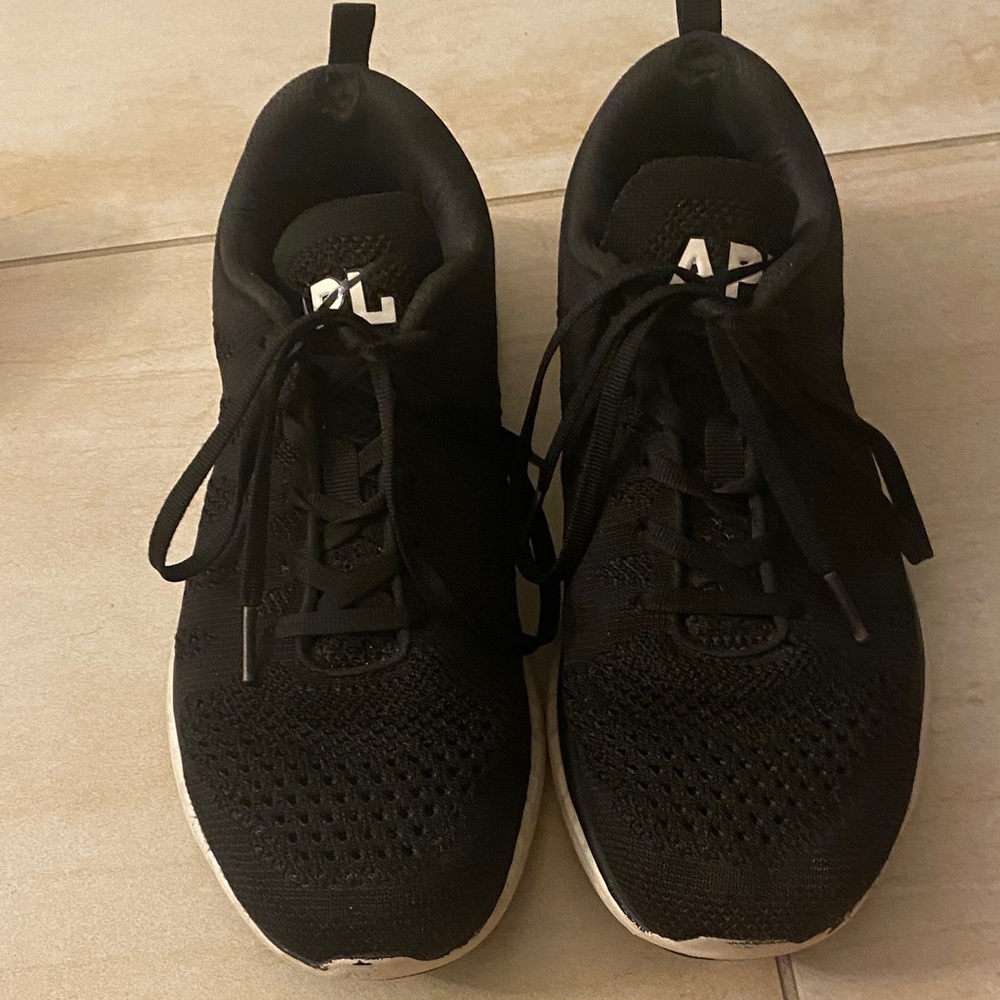 APL Black Mesh Sneakers